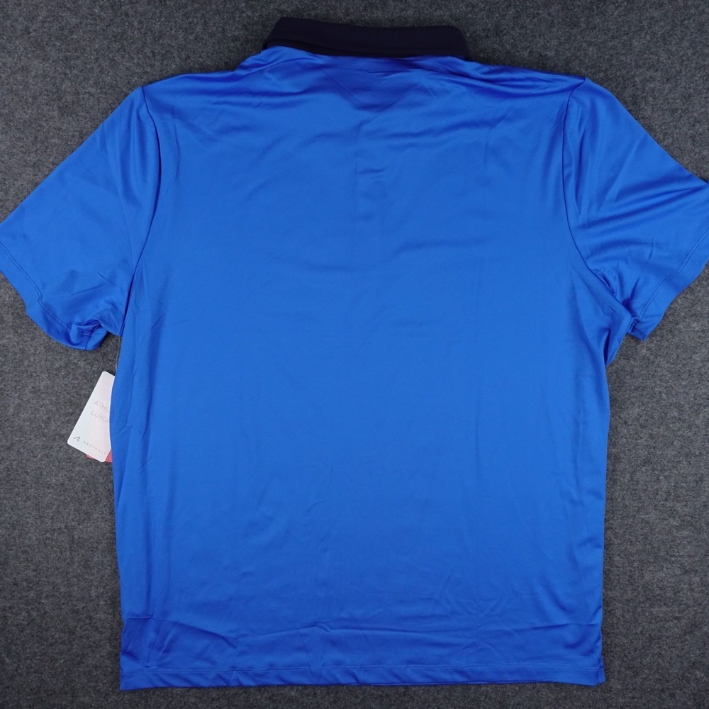 Redvanly Monroe Polo Shirt Men's XXL Golf‎ Marine Blue Performance Stretch New - Picture 9 of 15